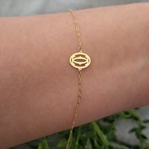 Cartier Inspired Logo Bracelet
