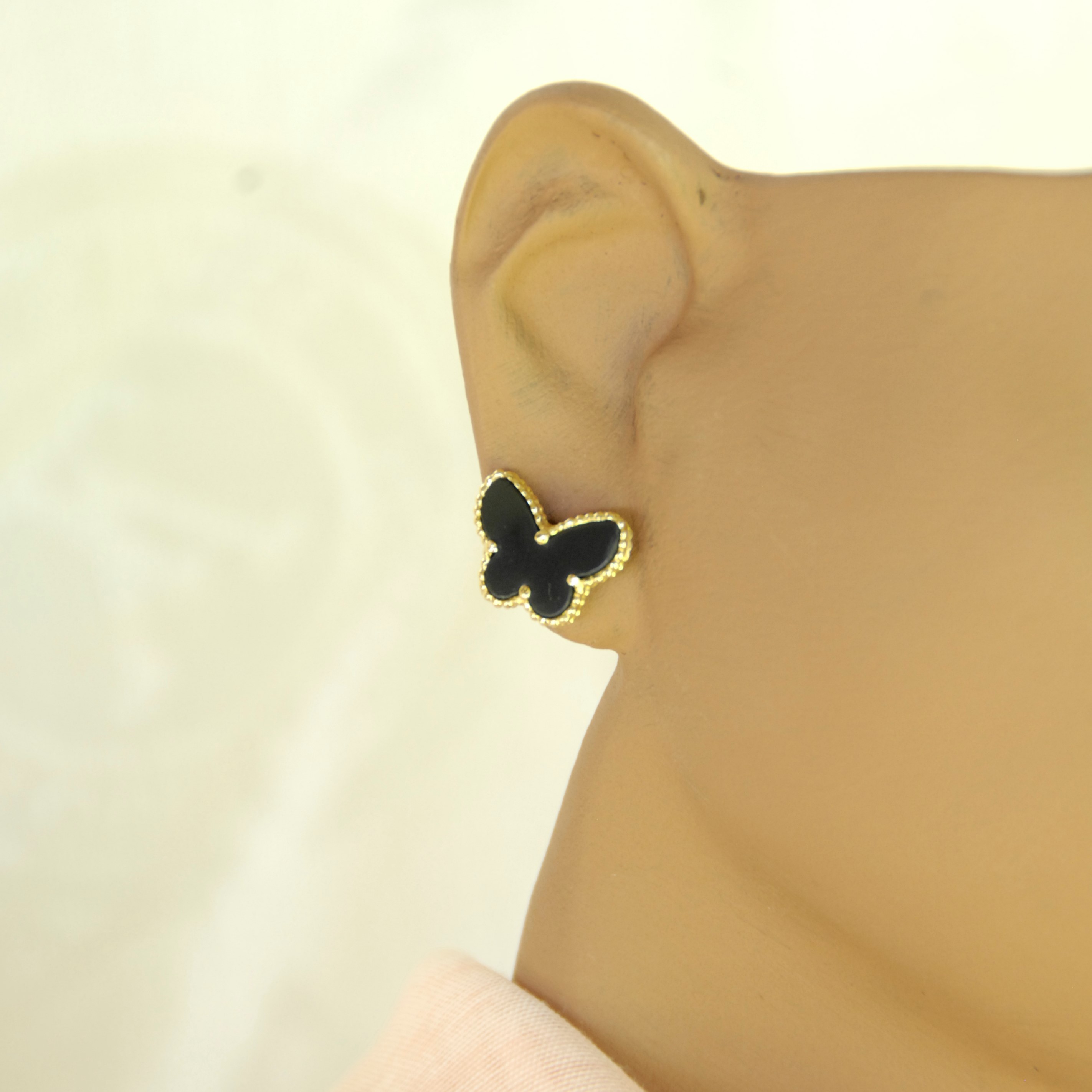 VCA Inspired Butterfly Earrings