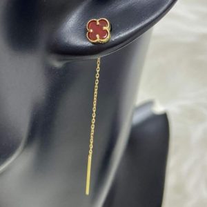 VCA Inspired Clover Tictac Earrings