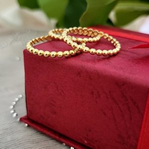 Tiffany Inspired Thin Bubble Ring