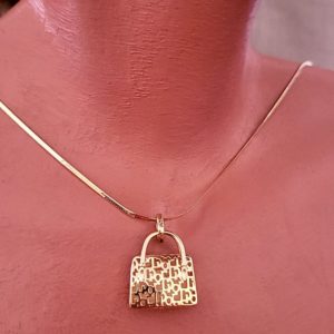 CD Inspired Bag Pendant