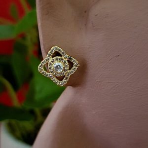 0.60ct Natural Diamond Sunshine Earrings