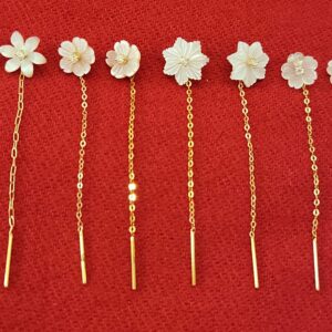Flower Tictac Earrings