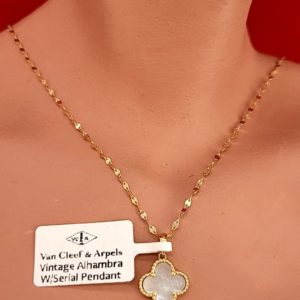 VCA Inspired Clover Necklace