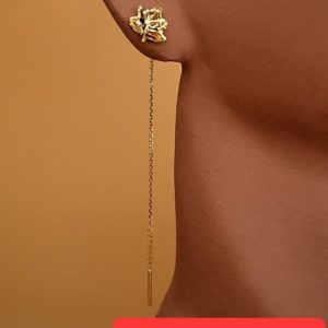 Maple Leaf Tictac Earrings