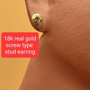 Teardrop Screw-type earrings