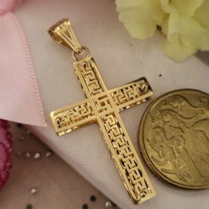 Versace Cross Pendant