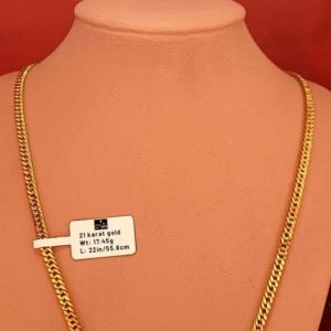 Barbada Chain in 21k