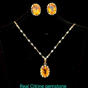 Framed Citrine Set